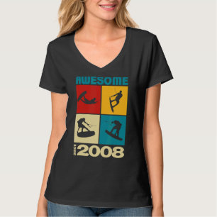 Awesome since 2008 Wakeboard lifestyle T-Shirt