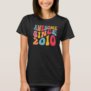 Awesome Since 2010 12 Years Old Retro Vintage 12th T-Shirt