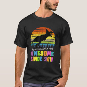 Awesome Since 2011 Dinosaur 10 Years Old Boy 10Th T-Shirt