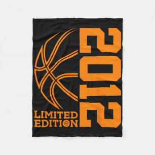 Awesome Since 2012 Birthday Bysketbyll Limited Edi Fleece Blanket