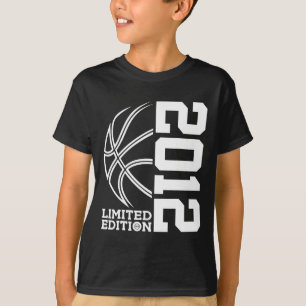 Awesome Since 2012 Birthday Bysketbyll Limited Edi T-Shirt