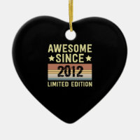 Awesome Since 2012 Birthday