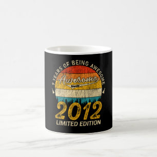 Awesome Since 2012 Limited Edition Birthday Gift Coffee Mug