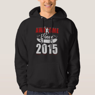 Awesome Since 2015 Tee 9 Skateboard Its My 9th Bir