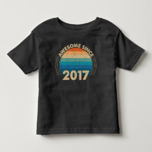 awesome since 2017 toddler T-Shirt