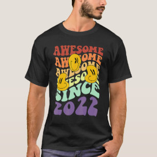 awesome since 2022 level 1 unlocked Birthday boy g T-Shirt