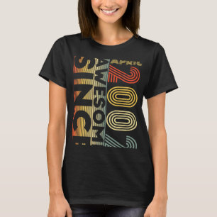 Awesome Since April 2002 21st Birthday s Man Women T-Shirt