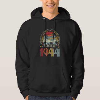 Awesome Since August 1944 One Of A Kind Hoodie