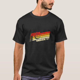 Awesome Since Best Of 1971 51th Vintage Retro Golf T-Shirt