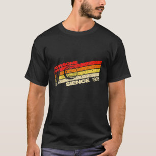 Awesome Since Best Of 1989 33Th Vintage Retro Golf T-Shirt