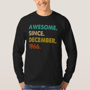 Awesome Since December 1966 T-Shirt