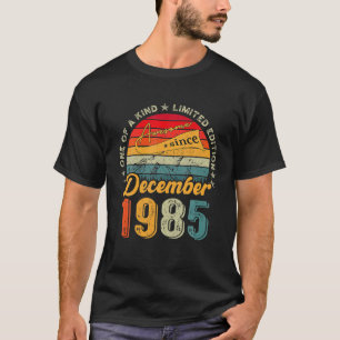 Awesome Since December 1985 37 Years Old 37th T-Shirt