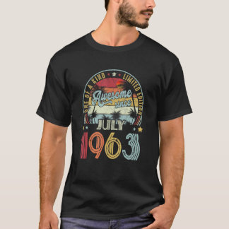 Awesome Since July 1963 One Of A Kind 1 T-Shirt