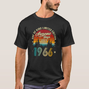 Awesome Since July 1966 56th Birthday 56 Years Ol T-Shirt