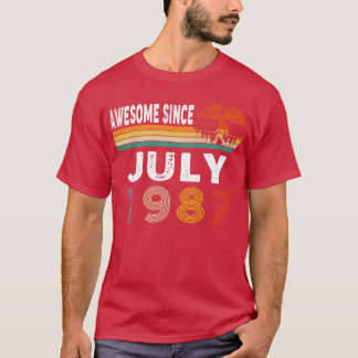 Awesome Since July 1987 T-Shirt
