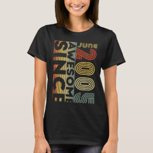 Awesome Since June 2005 18th Birthday s Man Women T-Shirt