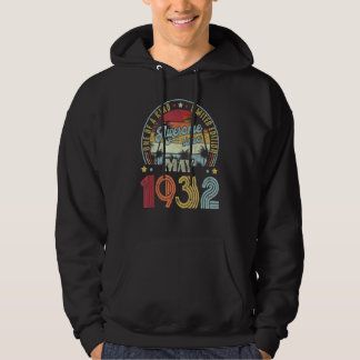 Awesome Since May 1932 {B]th Birthday  90 Years Ol Hoodie
