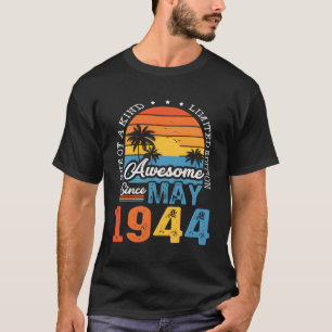 Awesome Since May 1944 79Th 79 T-Shirt