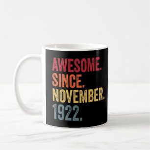 Awesome Since November 1924 97th Birthday 97 Year  Coffee Mug