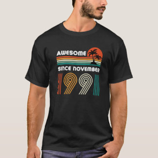 Awesome Since November 1991 30Th Birthday 30 Years T-Shirt
