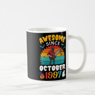 Awesome Since October 1997 Halloween Birthday 28 Y Coffee Mug