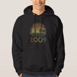 Awesome since October 2009 16 Years Old 16th Birth Hoodie
