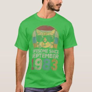 Awesome Since September 1983 39th Birthday Gifts C T-Shirt