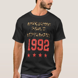Awesome Since September 1992 Leopard 1992 Septembe T-Shirt
