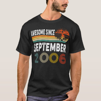 Awesome Since September 2006 T-Shirt