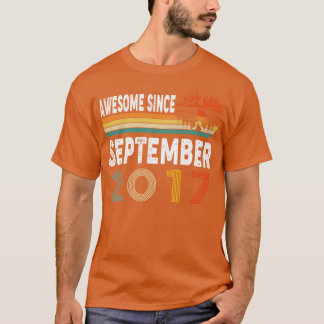 Awesome Since September 2017 T-Shirt