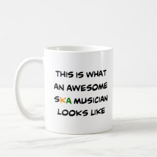 awesome ska musician coffee mug