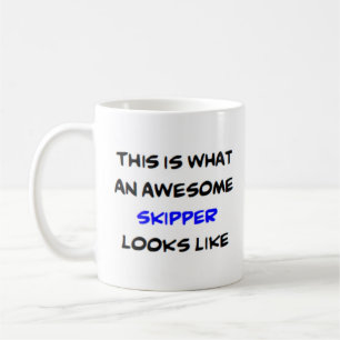awesome skipper coffee mug