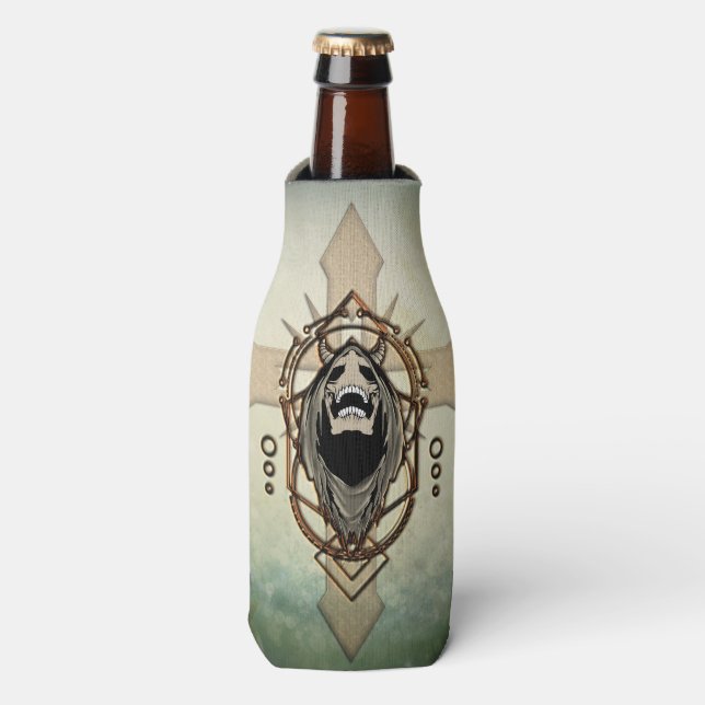 Awesome skull bottle cooler (Bottle Front)