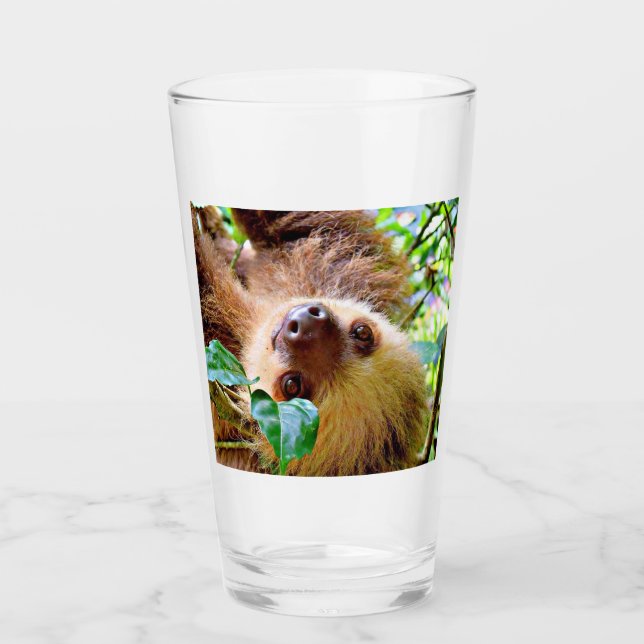 Awesome Sloth Glass (Front)