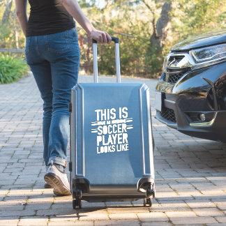 Awesome soccer player looks like funny football fe