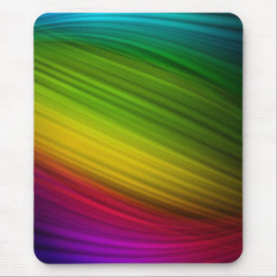 Awesome Spectrum of Rainbow Colors Mouse Mat