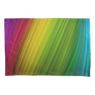 Awesome Spectrum of Rainbow Colors Pillowcase