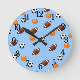 Awesome Sport Theme Design - Round Clock