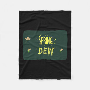 Awesome Spring Dew Outfit For Boys And Girls Premi Fleece Blanket
