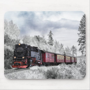 Awesome Steam Locomotive Mouse Mat