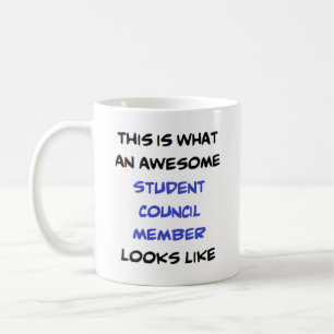 awesome student council member coffee mug