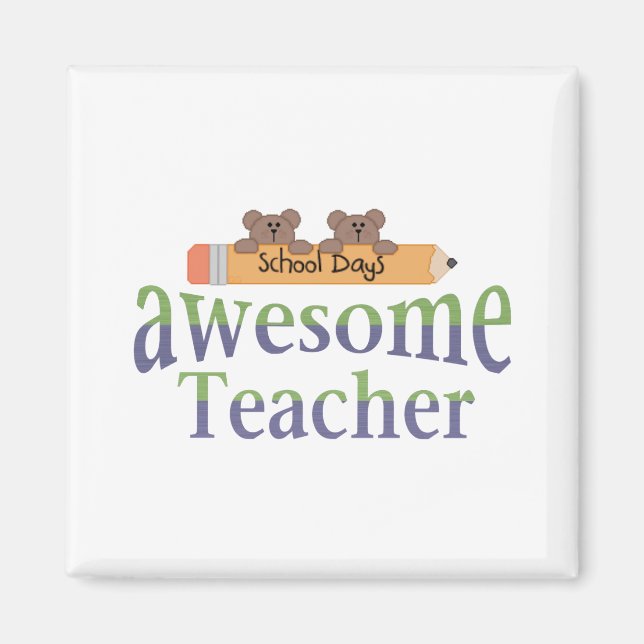 awesome Teacher Magnet (Front)