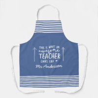 Awesome teacher modern typography stylish gift