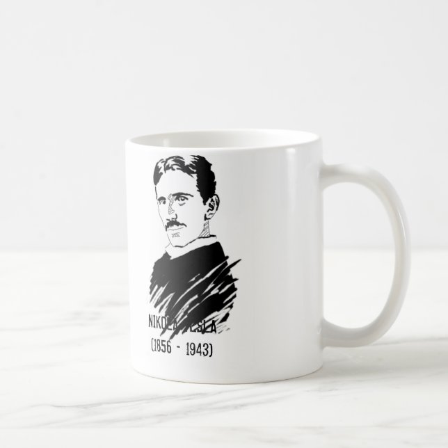 Awesome Tesla - Science Quote Coffee / Tea Mug (Right)