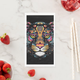 Awesome Tiger Head  Napkin