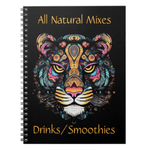 Awesome Tiger Head Personal Notebook