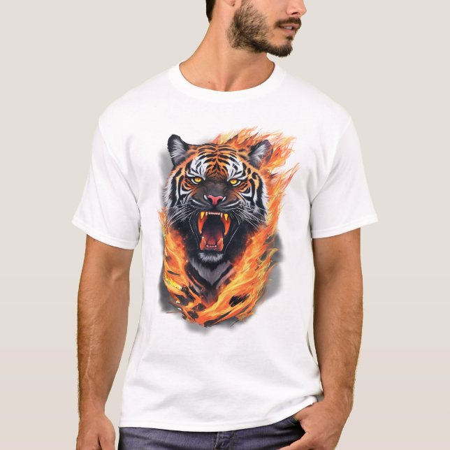 Awesome Tiger T-Shirt (Front)
