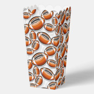 Awesome tiled football sports pattern favour box