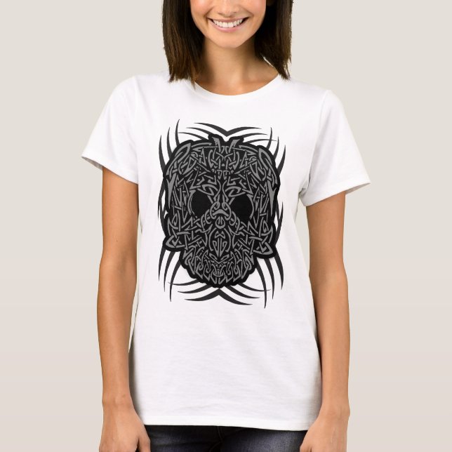 Awesome Tribal Skull Shirt (Front)