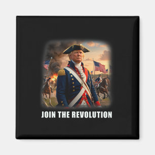 Awesome Trump Patriotic Revolution 2024 President  Magnet